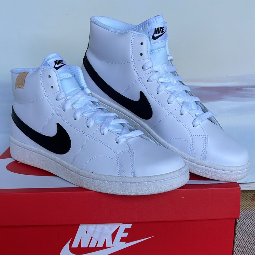 Nike Men’s Court Royale 2 Mid
White/White Onyx/Black
Shoes Sneakers 
CQ9179-100 - Picture 6 of 16